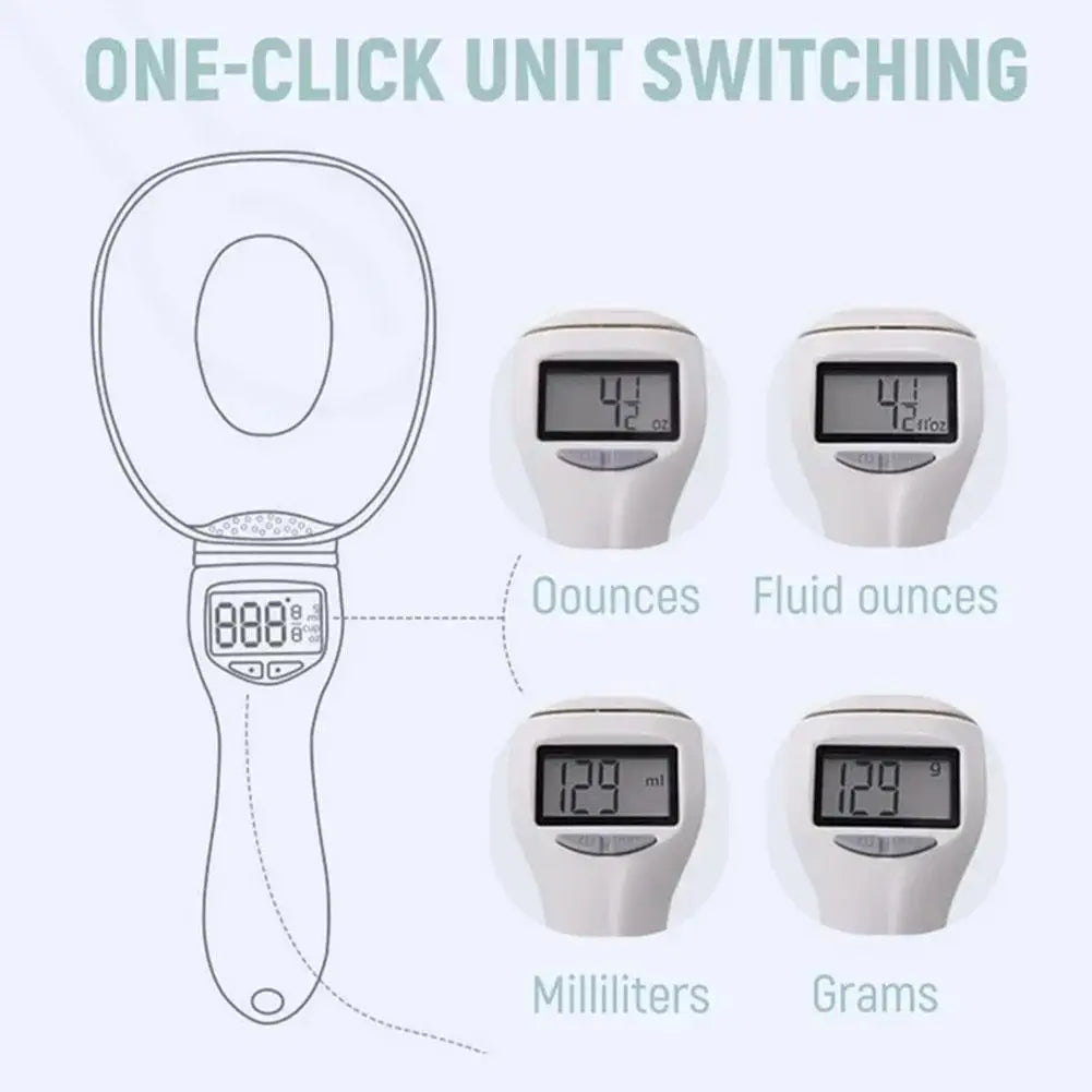 Scale Weighing Spoon Kitchen Scale Electronic Measuring Spoon G Coffee Powder Scale Baking Scale Electronic Measuring
