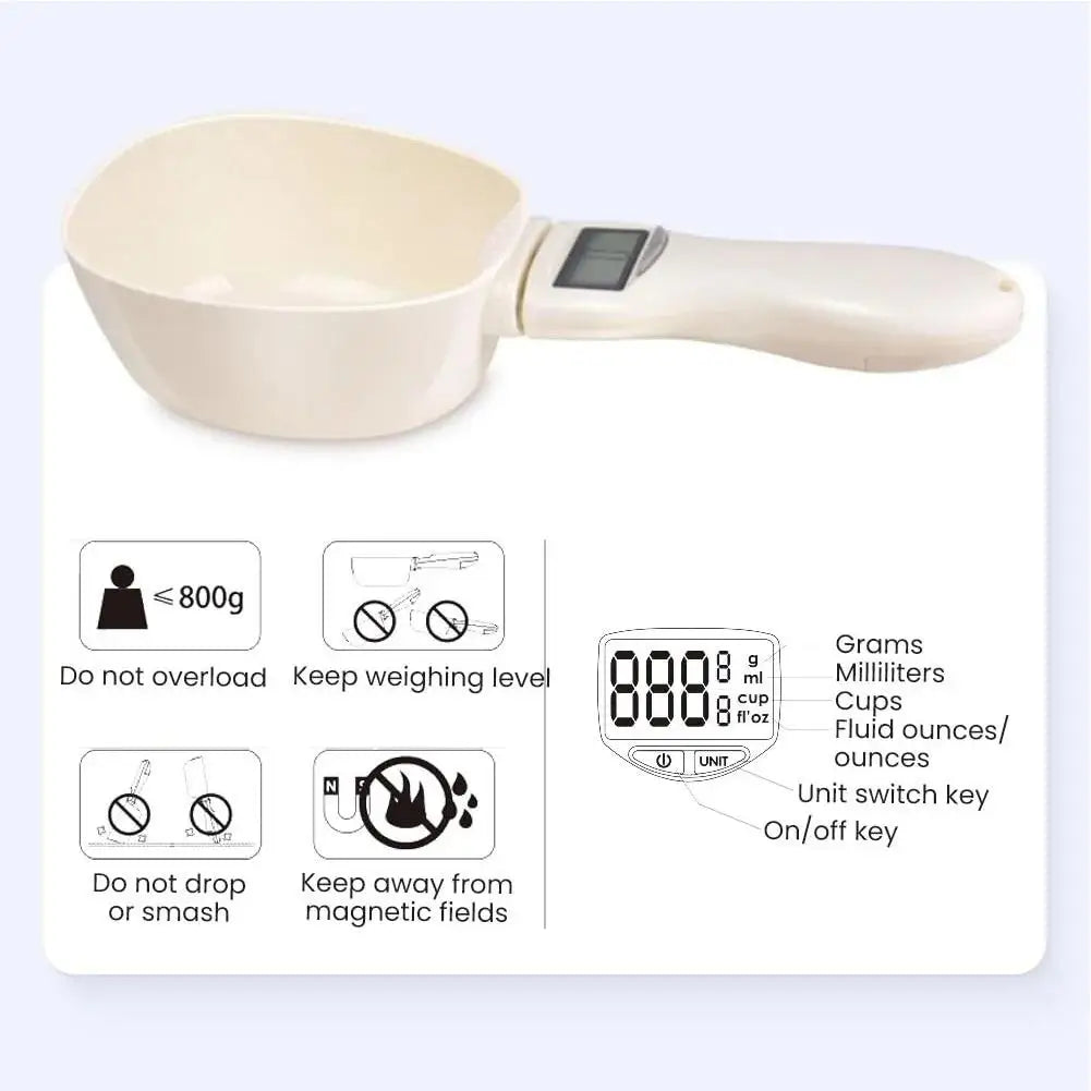 Scale Weighing Spoon Kitchen Scale Electronic Measuring Spoon G Coffee Powder Scale Baking Scale Electronic Measuring